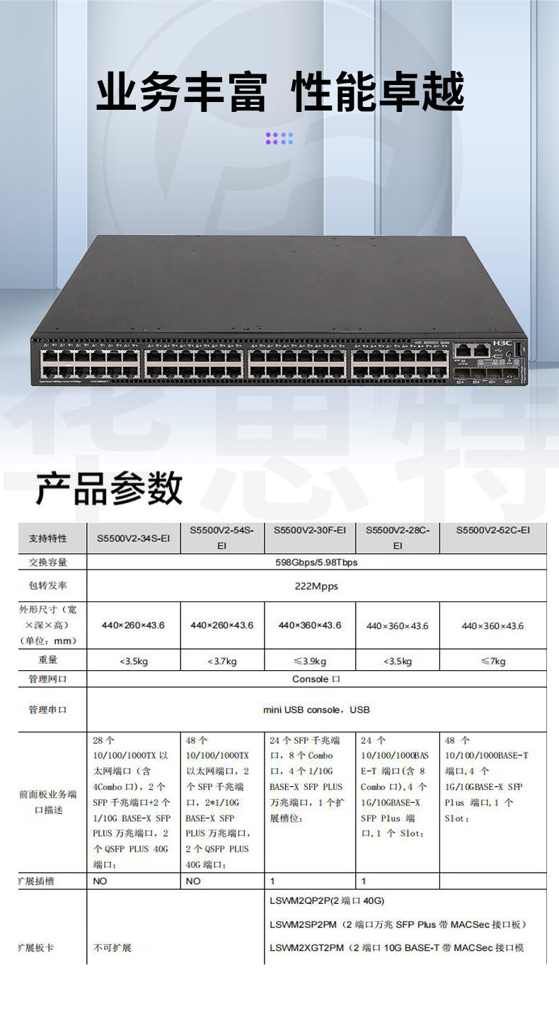 H3C交換機(jī) LS-5500V2-52C-EI