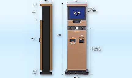 M3自助收費(fèi)機(jī)器人-深圳智慧園區(qū)