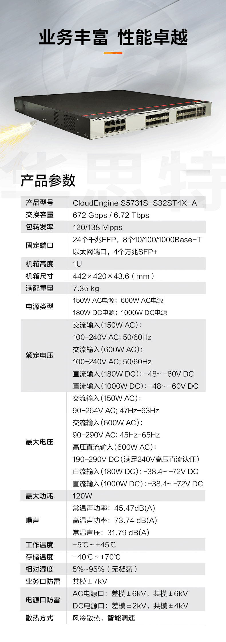 華為交換機 S5731S-S32ST4X-A